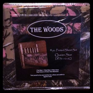 Queen Set Camo Sheets